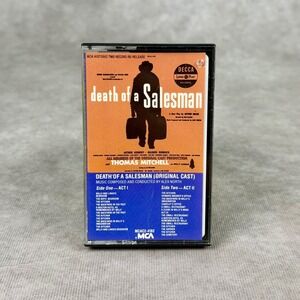 Death of a Salesman Original Cast Cassette Historic Two Record Re-release 1984